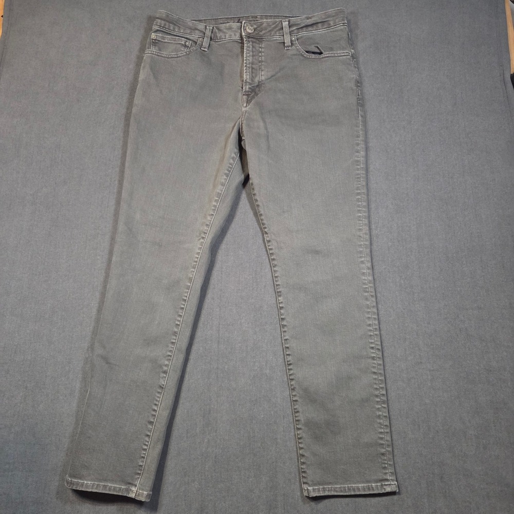 American Eagle Slim Jeans Mens 34x30 Gray Next Level Flex Stretch Denim